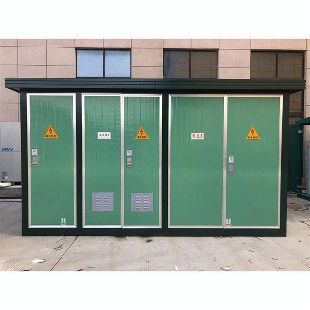 渝北1600KVA欧式箱式变压器